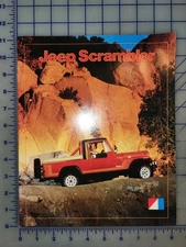 1981 Jeep Scrambler Brochure Original