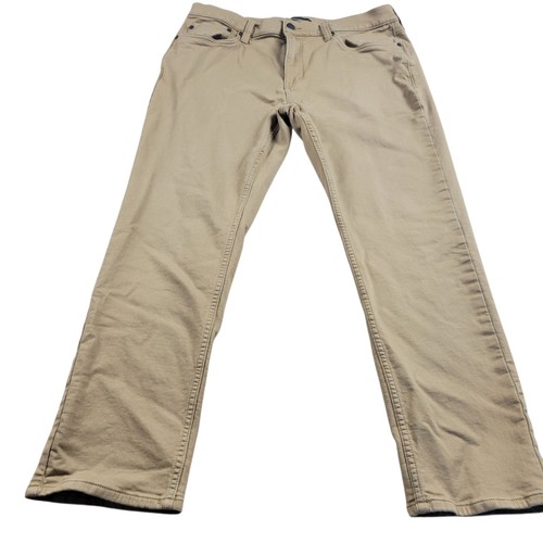 Banana Republic Jeans Herren 36x28,5 Etikett 36x30 Braun Denim Straight Preppy