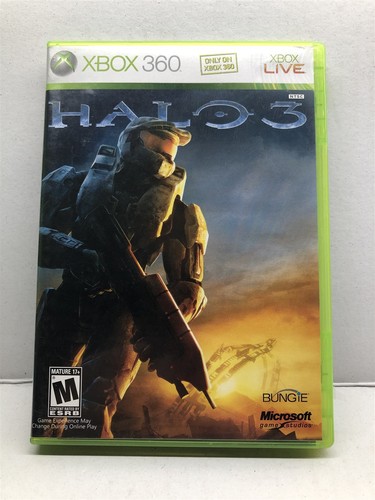 Halo 3 (Xbox 360, 2007) Complete w/ Manual - Tested Working - Free Ship