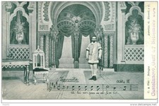OPERA FAVORITA GAETANO DONIZETTI ACT 3 1904 CIRCULATED POSTCARD