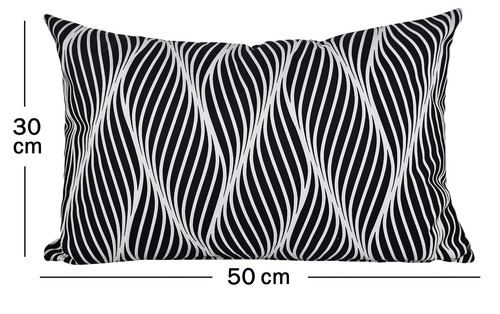 JACK 2er Set 30x50cm Motiv Outdoor Kissenhülle Bezug Stuhl Kissen Garten - Bild 12 von 24