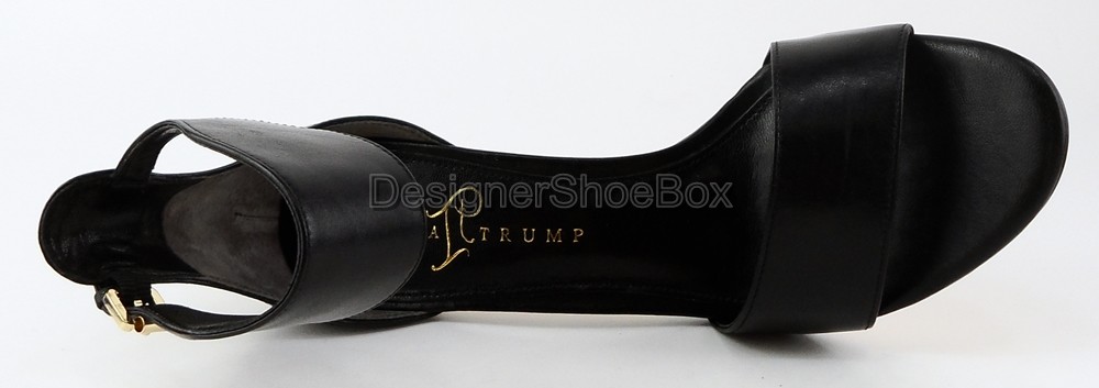 Ivanka Trump Gelana Nero pelle Designer Cinturino Alla Caviglia Tacco Caviglia 1788b2 Ivanka Trump Gelana Nero pelle Designer Cinturino Alla Caviglia Tacco Caviglia 1788b2
