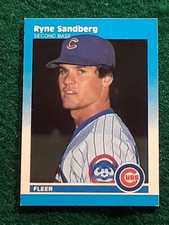 1987 Fleer Mini #95 Ryne Sandberg Cubs