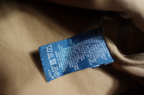 Polo Ralph Lauren Jacket Bomber Leather Brown Military A-2 Flight Pilot S - Picture 4 of 4