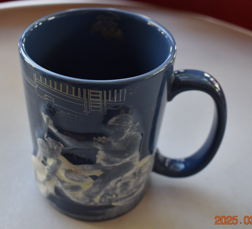 RARE Guillermo Forchino Motorbike Mug HARD BIKER Limited Edition Embossed France - Picture 7 of 9