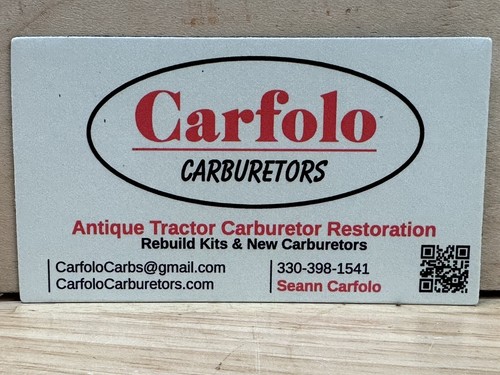 Farmall 454 464 544 574 Marvel Schebler Basic Carb Kit TSX925 927 933 934 940 - Picture 2 of 2