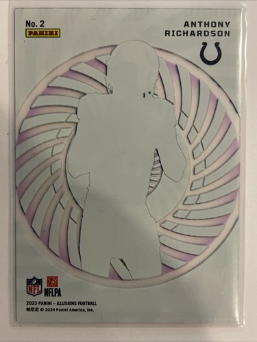 2023 Panini Illusions - Mystique Rainbow #2 Anthony Richardson (RC) - Picture 2 of 2