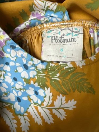 Matilda Jane Platinum Mommy & Me Melsa Top EUC Size 6 - Picture 4 of 4