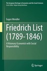 Friedrich List (1789-1846) von Eugen Wendler (2014, Gebundene Ausgabe)