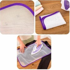 Mesh Ironing Cloth 60cm X 40cm Press Clothes Heat-Resistant Protector Cover Mat