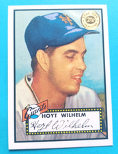 1952 Topps Hoyt Wilhelm #392 card