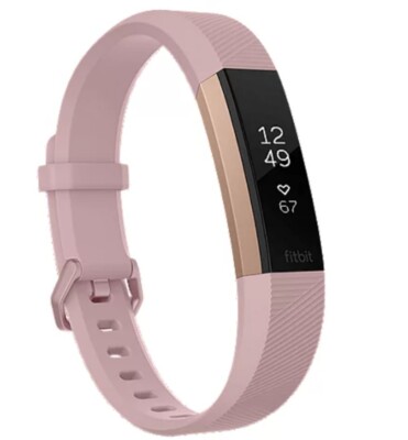 Fitbit Alta HR Rose Gold Fitness Activity Tracker Heart Rate FB408