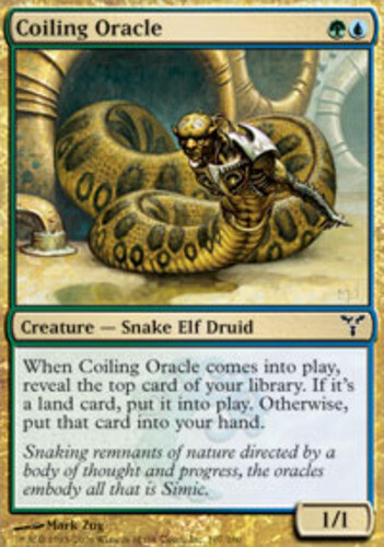 Coiling Oracle ~ Near Mint Dissension MTG Magic UltimateMTG Multi-Color Card - Picture 1 of 1