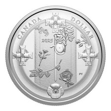 2025 Canada Proof Silver Dollar - Tomb of the Unknown Soldier (2000-2025)