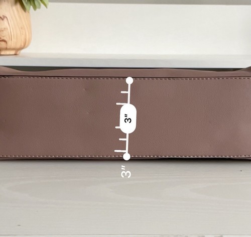 GBG Women's Purse Handbag Blush Pink with Silver Logo Zipper Three Compartments - Picture 6 of 16