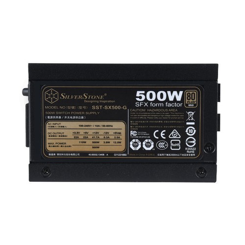 Silverstone SX500-G 500W Modular SFX Power Supply - Picture 5 of 5