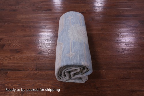 Grey Heriz Serapi Hand Knotted Wool Rug 10' 1" X 14' 0" - Q22674 - Picture 10 of 10