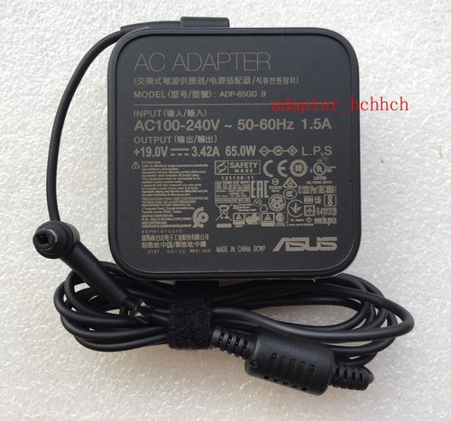 New Original OEM ASUS 65W 19V Cord/Charger VG279QM,VG27AQ,VG27AQE,VG27BQ Monitor - Picture 2 of 4