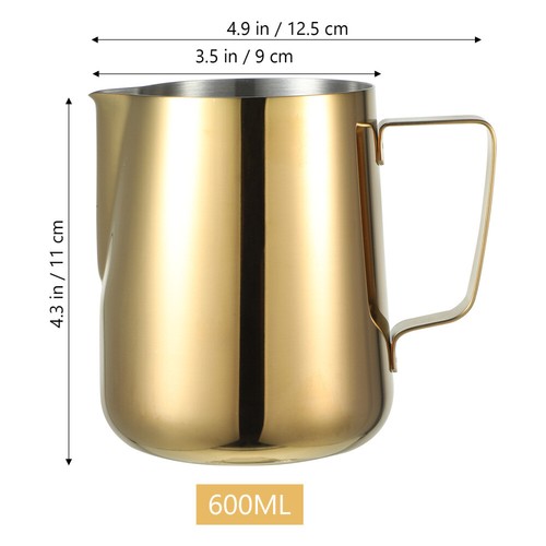 Boutiques Latte-Kaffeetasse Für Die Espressozubereitung Milchkrug Aus Rostfreiem Stahl