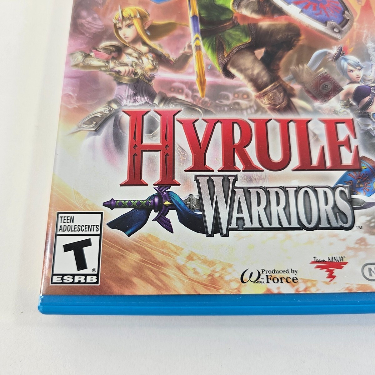 Hyrule Warriors (Nintendo Wii U, 2014) Game Case Manual