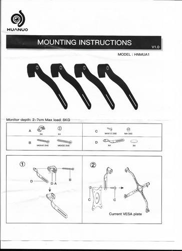 Huanuo Nonporous Monitor Accessories HNMUA1 - Photo 5/8