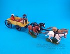 DSG ARGENTINIEN * WAGEN mit MEXIKANISCHEN FIGUREN & VON 4 PFERDEN GEZEICHNET ...
