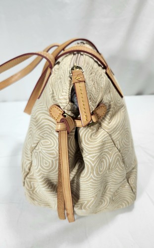 Borsa a mano piccola Dooney & Bourke Doodle Swirl Graffiti SPEDIZIONE VELOCE - Foto 3 di 13