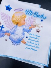 12 BAUTIZO Ni oFAVORS RECUERDOS SERVILLETAS BAPTISM NAPKINS TABLE DECORATIONS