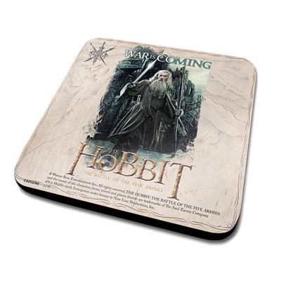 Original Der Hobbit Gandalf Schlacht der Fünf Heere Einzeluntersetzer Getränkematte