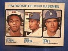 1973 Topps #609 - LOS ANGELES DODGERS Longtime 2B  DAVEY LOPES   ROOKIE     7307