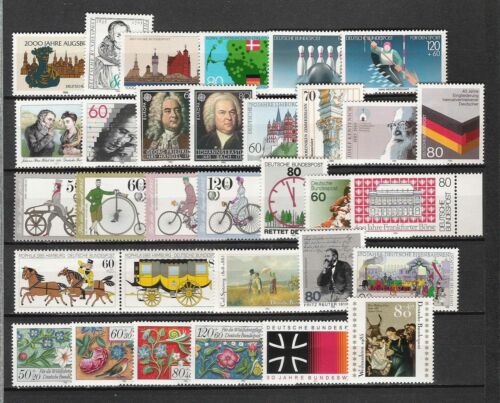 Bund, BRD, Jahrgang 1980 - 1989, postfrisch **, zur Auswahl - Bild 7 von 11