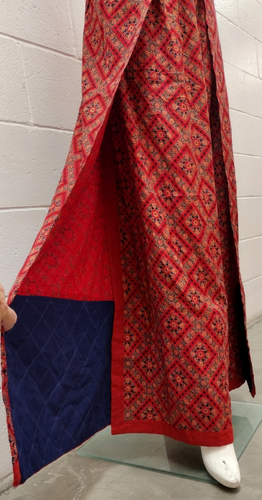 1970s Wrap Boho Pants Cotton Terra Handmade Rare Vintage Pakistan 777 Mogul Ltd - Picture 2 of 23