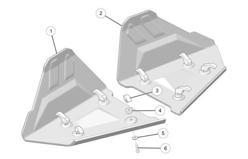 2022-2025 Genuine Polaris Ranger SP 570 Front A-Arm Guards 2885097 - Bild 3 von 3