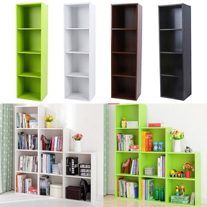 Tall Bookcase 3 4 Shelf Bookshelf Cabinet Furniture Wood Storage Image Is Loading Tall Bookcase 3 4 Shelf Bookshelf Cabinet Furniture