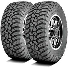 2 Tires LT 35X12.50R17 General Grabber X3 MT M/T Mud 121Q Load E 10 Ply