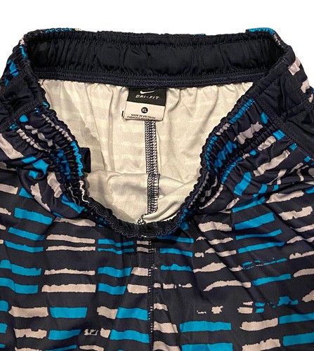 Nike Dri-Fit Blue & Gray Athletic Shorts, Youth XL, 12" Inseam - Picture 2 of 2