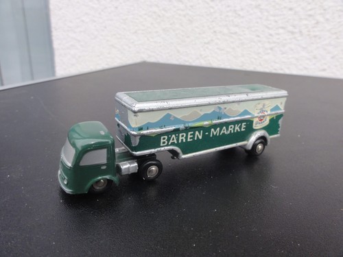 SCHUCO PICCOLO MODEL 743 TIEFKÜHL-SATTELZUG BÄRENMARKE 1958-1969 - Bild 2 von 15