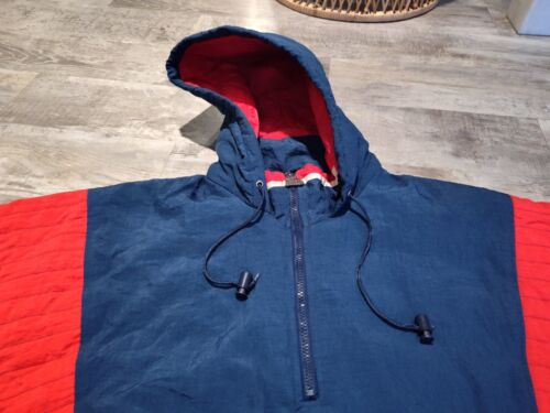 Vintage Starter Florida Panthers Puffer Hooded Jacket Half Zip Front Pouch XL - Picture 5 of 21