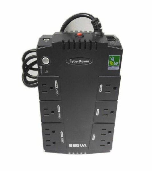 CyberPower CP625HG Battery Backup UPS With Surge Protection 625va 375w for sale online eBay