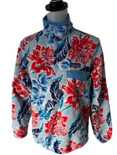 Patagonia Synchilla Snap-T Pullover Fleece Women's XS Manoa Hawaiian Blue