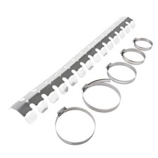 Tusk Aluminum Pipe Guard Silver For KTM 50 SX Factory Edition 2021-2023