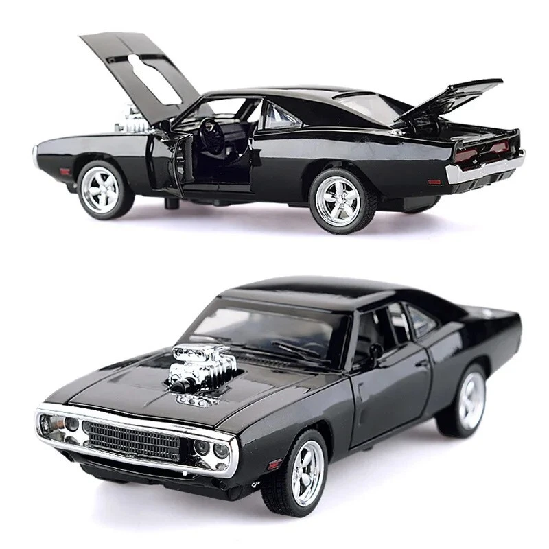 modellino Auto dodge Charger 1970 Fast e furious 1/32 Diecast 16.5 CM - Immagine 4 di 4