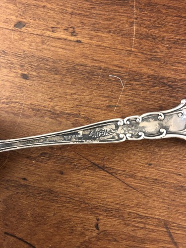 Antigua cuchara de recuerdo de plata esterlina de San Francisco California Manchester Mfg - Imagen 6 de 10