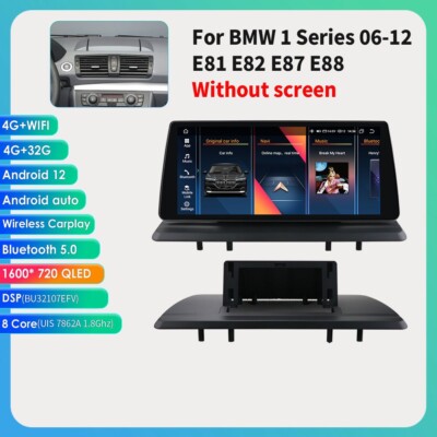 Android 12 For BMW 1 Series E88 E82 E81 E87 2006-12 CarPlay Radio Stereo GPS DSP