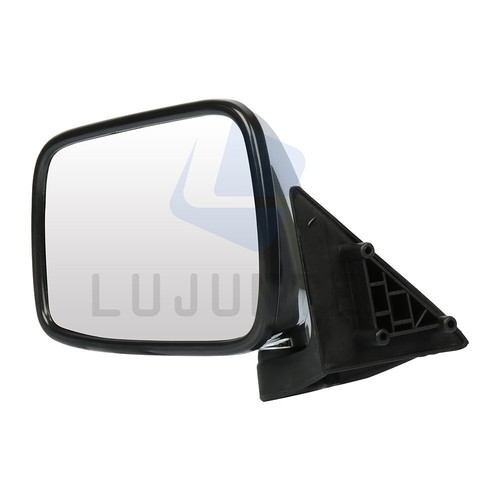 Pair Chrome Manual Exterior Mirrors For 1986-93 Mazda PICKUP B2200 UB45 LH+RH - Picture 4 of 11