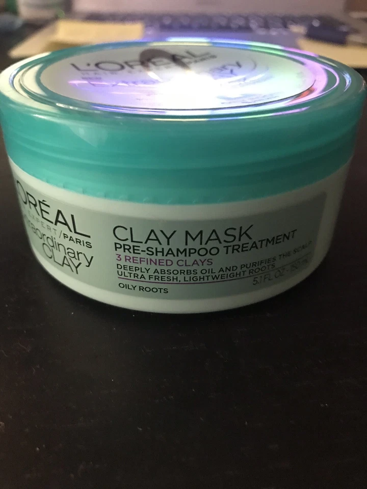 L'Oreal Hair Care Hair Expert Extraordinary Clay Pre-Shampoo Mask 5.1 oz - Image 2 of 4