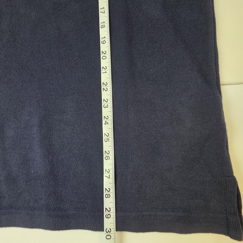 Polo Ralph Lauren Sueded Luxury Rib Knit 1/4 Zip Pullover Men's Sz L NWT Navy Bl - Bild 9 von 13