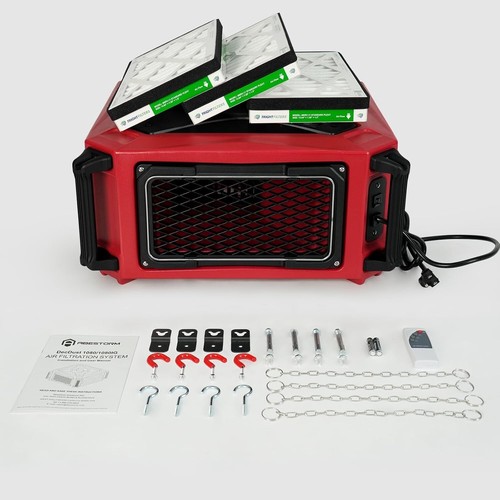 Abestorm Air Filter System – 1080 CFM, Portable, MERV-11 Filters, 2-Speed - NIB - Picture 7 of 7