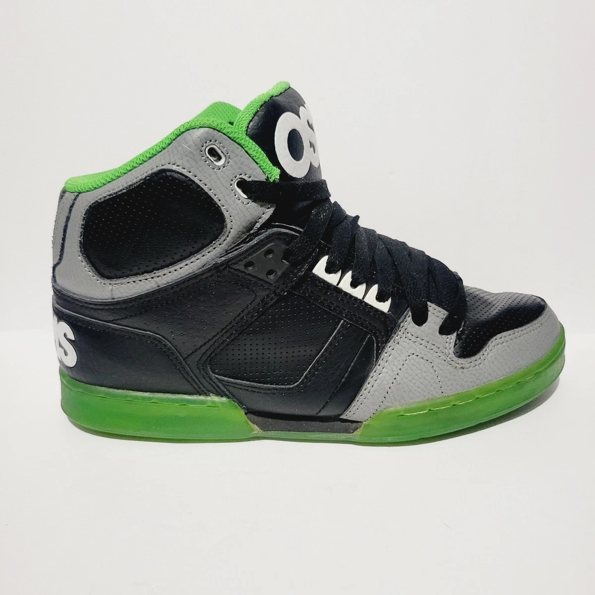 Osiris shoes green and black clearance