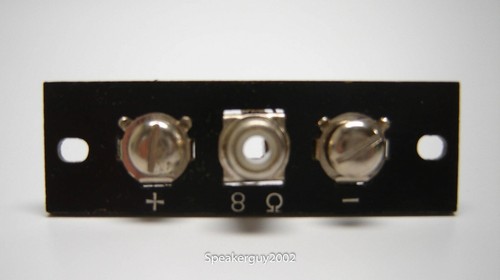 Pair of Vintage Speaker Terminals / Screw & RCA Terminal -- KTB5 - Picture 2 of 4